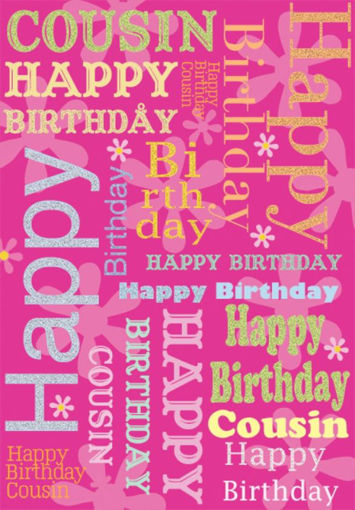 Picture of COUSIN BIRTHDAY CARD